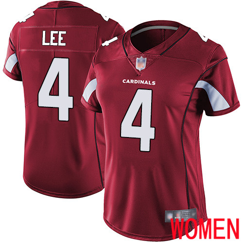 Arizona Cardinals Limited Red Women Andy Lee Home Jersey NFL Football 4 Vapor Untouchable